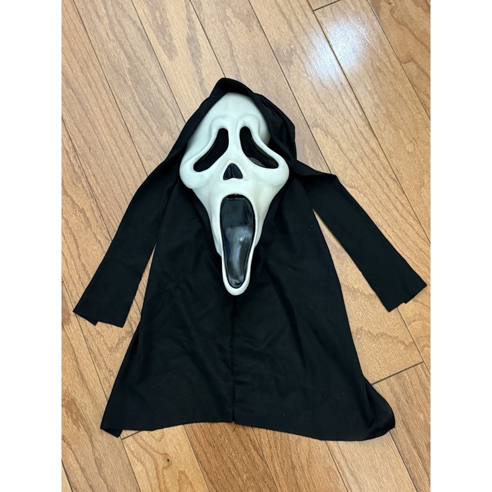 Vintage Ghost Face Gen 1 Scream Mask Fun World Div Glow Dark Complete Custom 90s - Picture 2 of 15